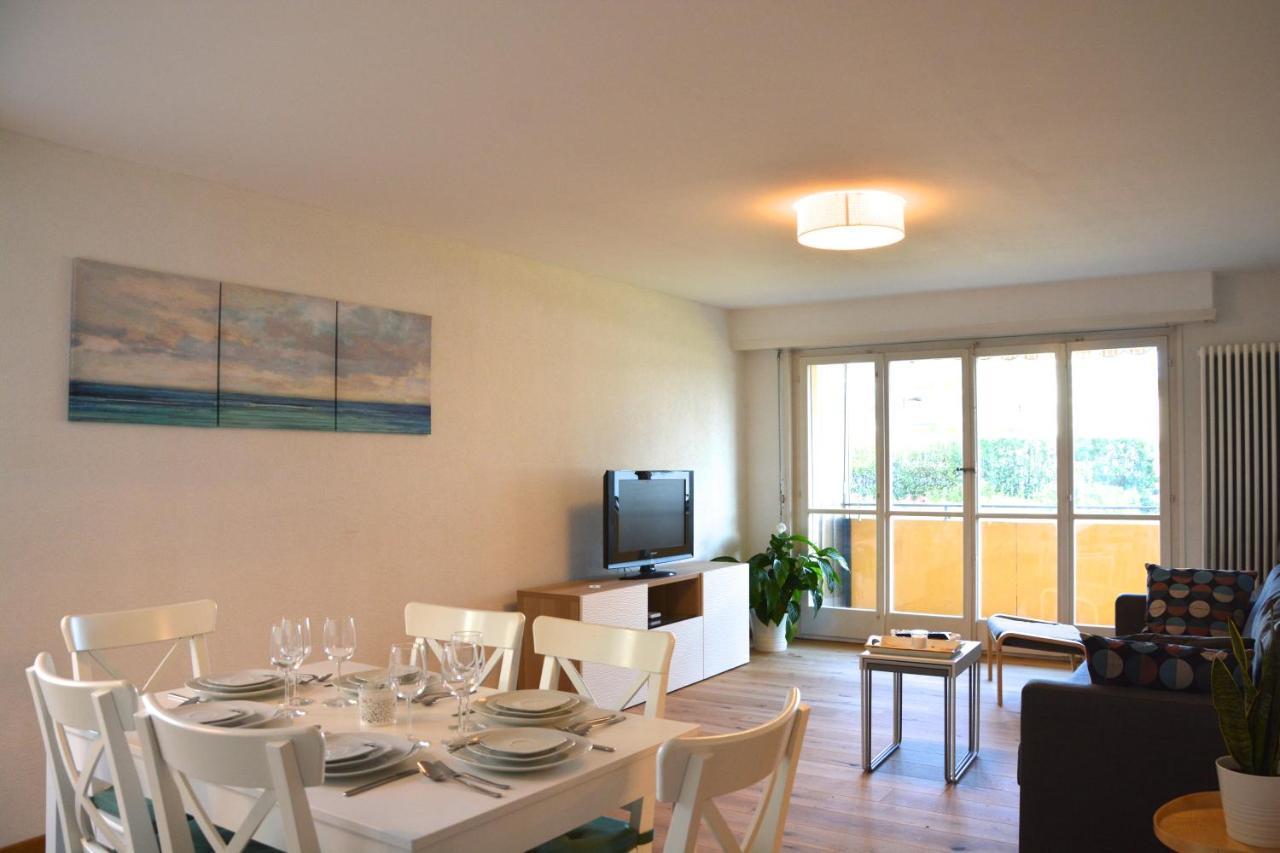 Plage & Montagne - Appartement Familial A Proximite De La Plage De Preverenges Luaran gambar
