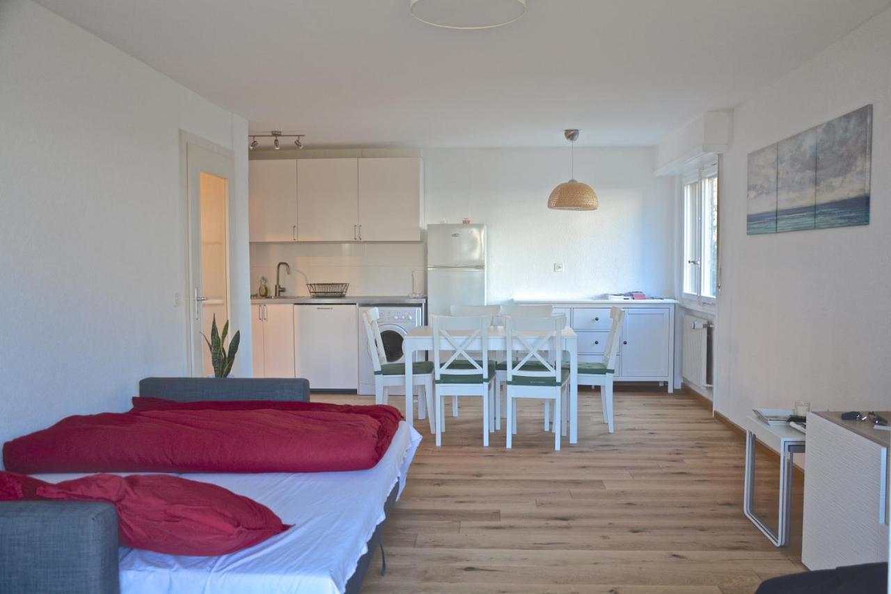 Plage & Montagne - Appartement Familial A Proximite De La Plage De Preverenges Luaran gambar