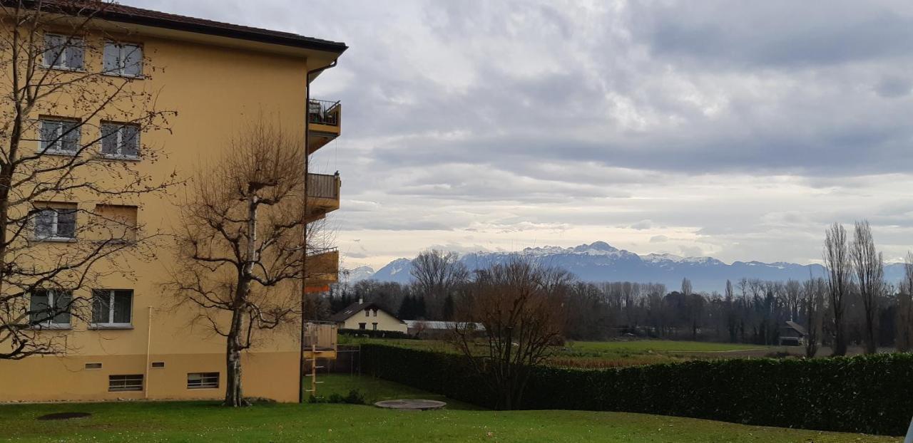 Plage & Montagne - Appartement Familial A Proximite De La Plage De Preverenges Luaran gambar